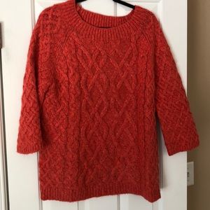 Cute, cozy cable knit sweater